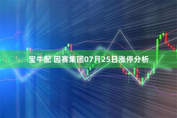 宝牛配 因赛集团07月25日涨停分析