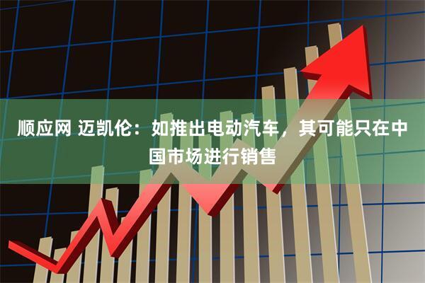 顺应网 迈凯伦：如推出电动汽车，其可能只在中国市场进行销售