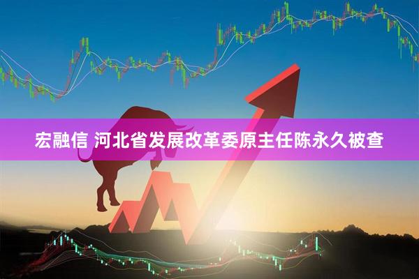 宏融信 河北省发展改革委原主任陈永久被查